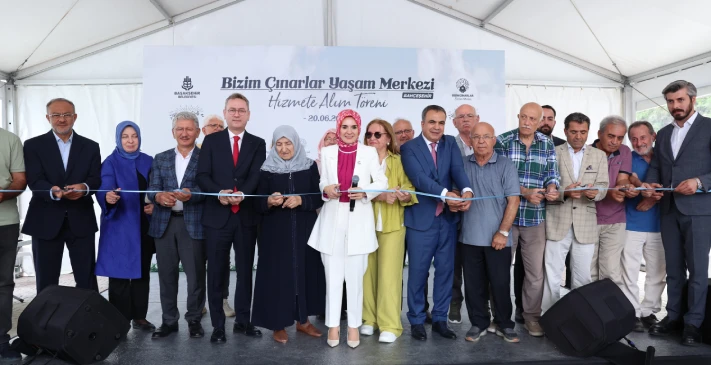 BAŞAKŞEHİRLİ ÇINARLAR İÇİN İKİNCİ YAŞAM MERKEZİ AÇILDI